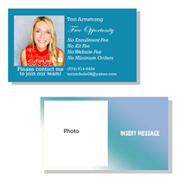 Business Card w/ Personalized Back