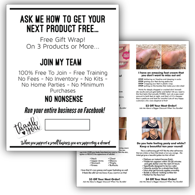 Coupon Flyers - Personalized